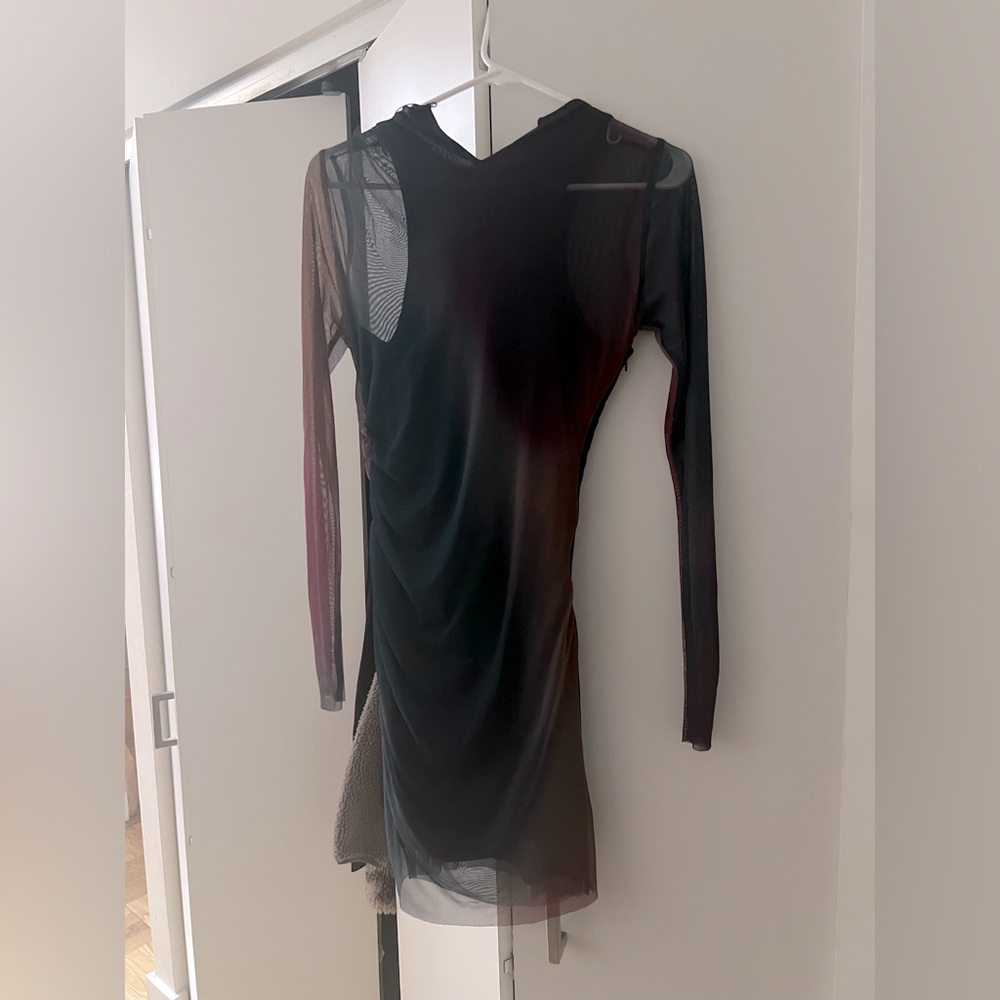 Zara mesh dress 2022